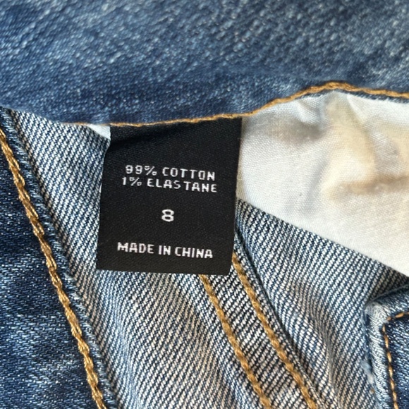 Victoria’s Secret Flare leg Vintage Patchwork Hipster  Deadstock London Jean - Picture 6 of 6